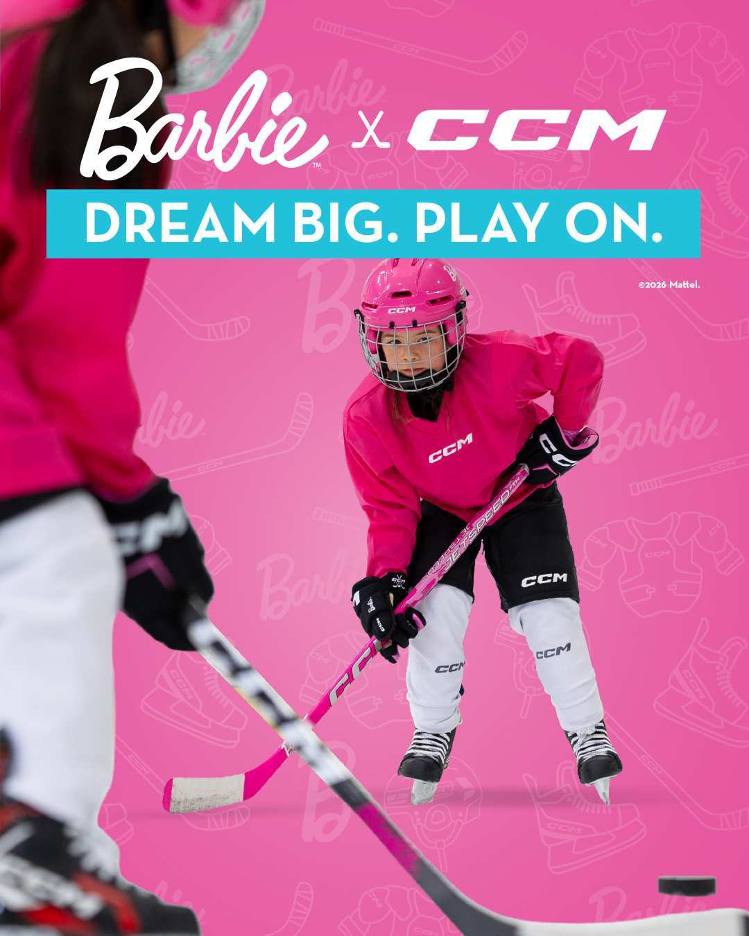 CCM x Barbie – die neue Hockey-Kollektion ist da - CCM x Barbie Kollektion | Hockey Equipment &amp;amp;amp; Kleidung