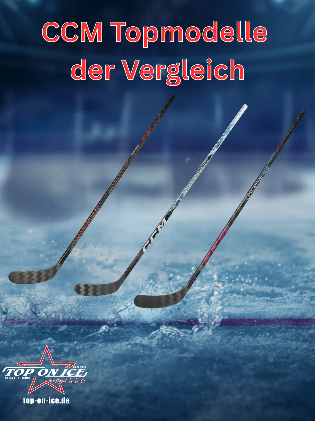 CCM Schläger im Vergleich – FT9 Pro, Trigger Unleashed Pro &amp;amp; Tacks Recharge Pro - CCM Schläger Vergleich | FT9 Pro, Ribcor &amp;amp; Tacks