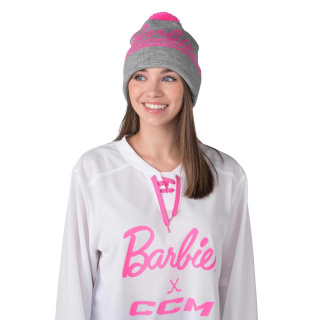 Mütze CCM BARBIE Knit grau Senior