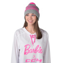 Mütze CCM BARBIE Knit grau Junior