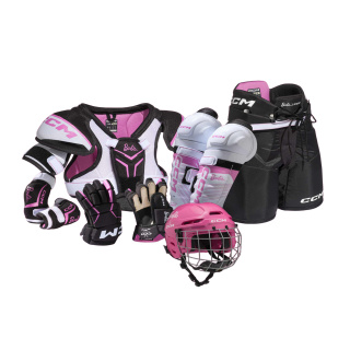 Eishockey Starter Set CCM BARBIE Bambini