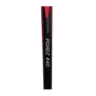 Custom Schläger Warrior Novium 2 PRO Senior "POREZ" 85 Flex Full Custom Biegung links 63-Zoll