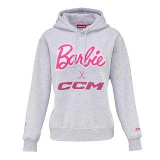 Hoodie CCM BARBIE FW1 grau Junior