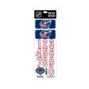 Helmsticker Set NHL Sportstar Columbus Blue Jackets...
