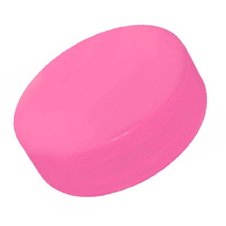 Hockey Puck Pink