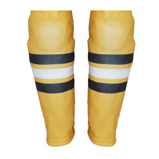 Hockey Socks STEEL Sublimated Boston-Yellow