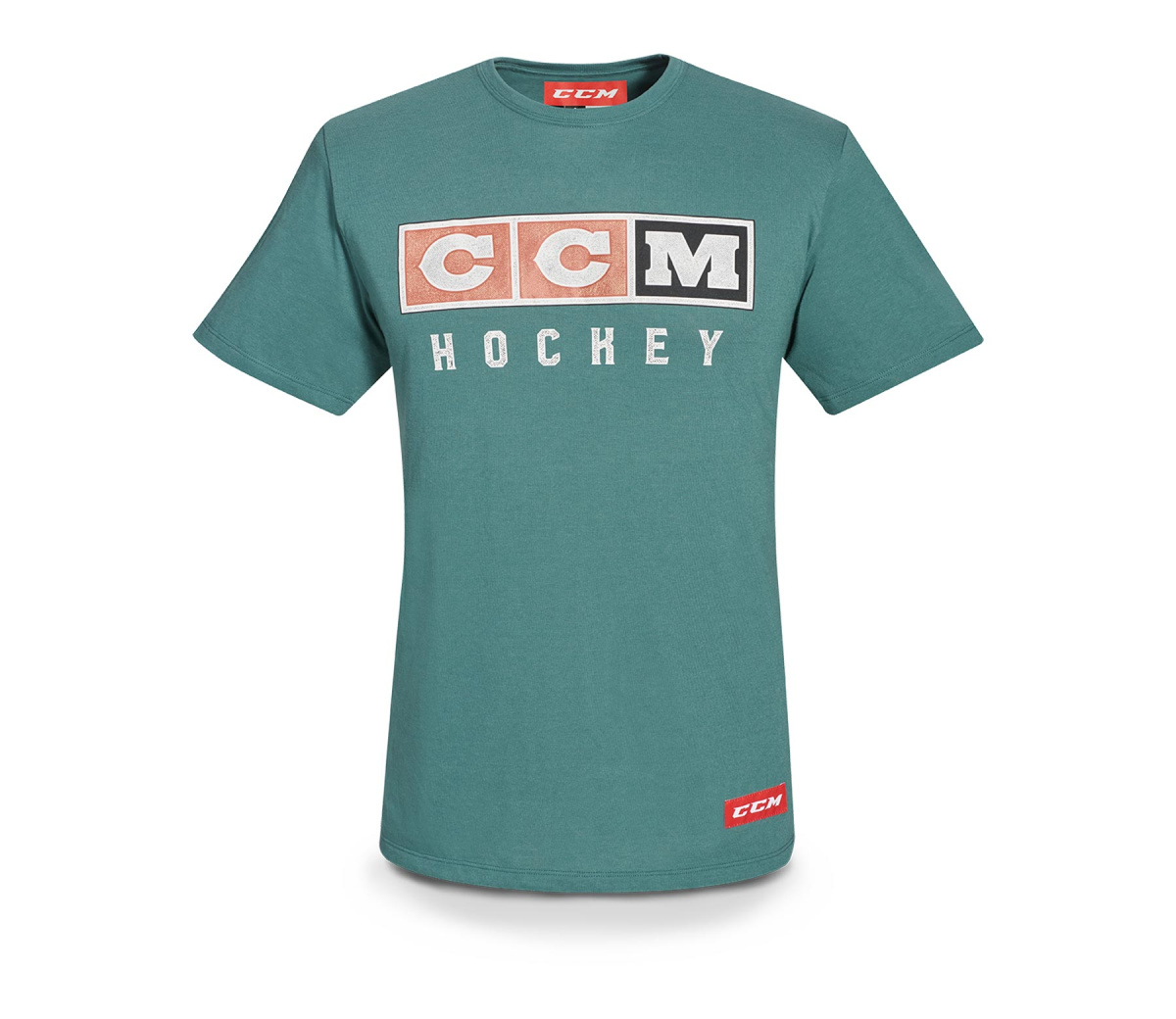 CCM Hockey Classic S/S Tri-Blend Tee Shirt Adult/Senior-French Navy 