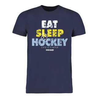 T-Shirt Scallywag EAT SLEEP HOCKEY