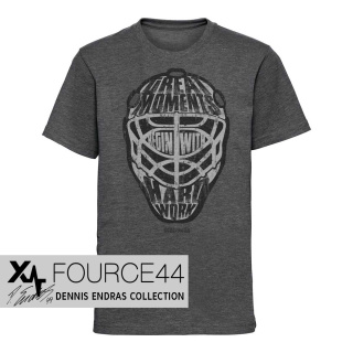 offizielle Goalie Dennis Endras FOURCE44 Collection 3XL I A BRAYCE® Collaboration Scallywag® Eishockey Kinder T-Shirt Great Goalie Moments I Größen S 