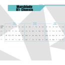Chassis MARSBLADE R1 Frame SET
