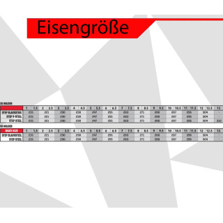 Runner CCM STEP BLACKSTEEL XS Pair