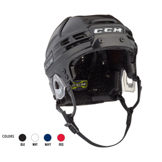 CCM Resistance 100 Ice Hockey Helmet Cage Combo Free Bag! Black & White 
