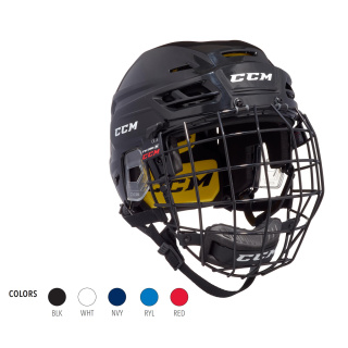 Helmet CCM TACKS 210 Combo white XS
