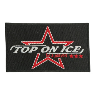 Top on Ice Aufnäher Schwarz Sonderpreis
