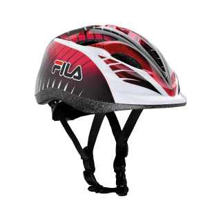 Helm FILA Boy Junior schwarz/rot XS