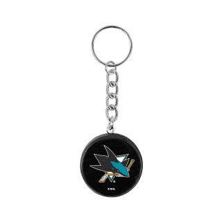 Schlüsselanhänger NHL Puck San Jose Sharks