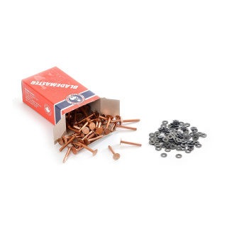 BLADEMASTER Kupfer Nieten - 1 1/4 Ø 3,5 mm - 100er Pack