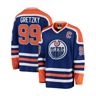 Trikot Fanatics Breakaway Vintage NHL Edmonton Oilers Home Wayne Gretzky