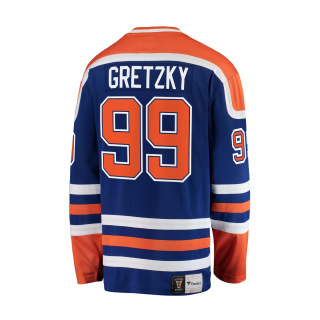 Trikot Fanatics Breakaway Vintage NHL Edmonton Oilers Home Wayne Gretzky