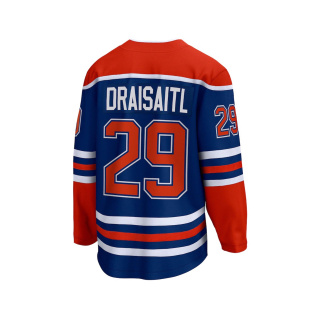 Tröja Fanatics Breakaway NHL Edmonton Oilers Hem Blå Leon Draisaitl