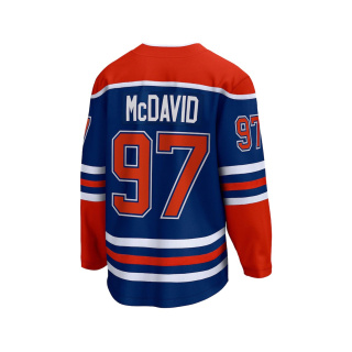 Jersey Fanatics Breakaway NHL Edmonton Oilers Home Blue Connor McDavid