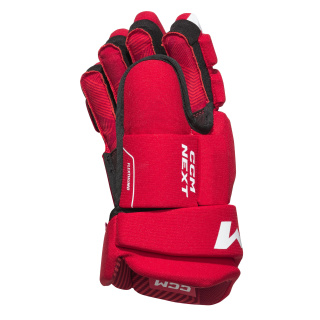 Gloves CCM NEXT Senior red/white 15 Inch