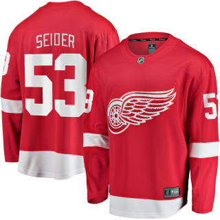 Tröja Fanatics Breakaway NHL Detroit Red Wings Home Moritz Seider