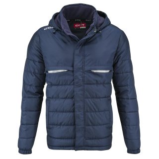 Jacke CCM QUILTED Junior navy M