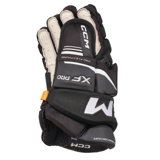Handschuhe CCM TACKS XF PRO Senior schwarz/weiss 14 Zoll