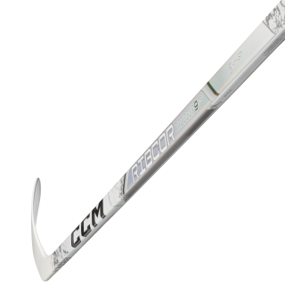 Schläger CCM TRIGGER RIBCOR 9 PRO WHITE Intermediate 65 Flex 57-Zoll