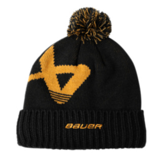 Pom Knit Bauer Intarsia black/yellow Junior