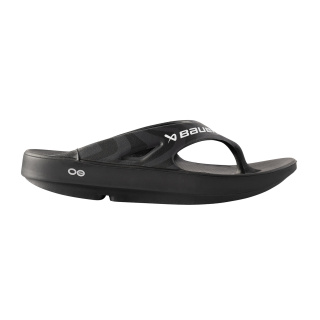 Bauer OOFOS® Sport sandal black Senior