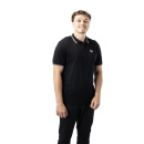 Polo Bauer Pique schwarz Senior