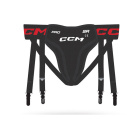 Tiefschutz CCM Pro 3-IN-1 S25 Senior mit Straps