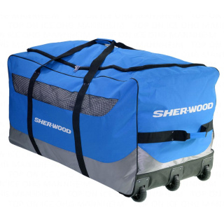 Goalie Wheel Bag Sherwood GS650 blue