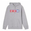 Hoodie CCM HERITAGE 3 BLOCK grau Junior