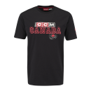 T-Shirt CCM FLAG TEAM CANADA BLACK Senior