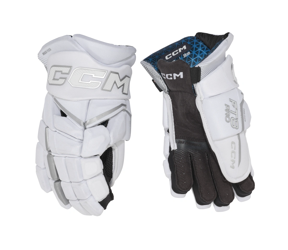 CCM FT8 Pro White Gloves