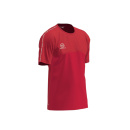 T-Shirt Warrior Team Train Cotton Feel Junior rot XS