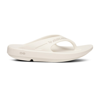 Bauer OOFOS® Sport Sandale - weiß Senior