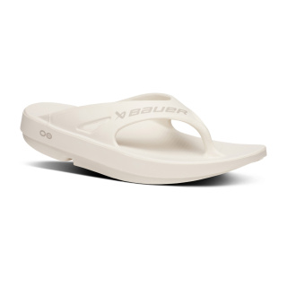 Bauer OOFOS® Sport Sandale - weiß Senior