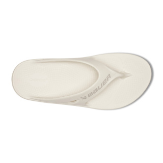 Bauer OOFOS® Sport Sandale - weiß Senior