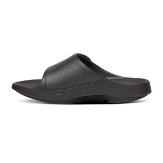 Bauer OOFOS® Sport Flex Slide - schwarz Senior