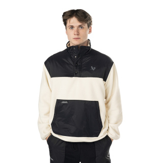 Bauer Polarfleece Pullover - schwarz/cremefarben Senior