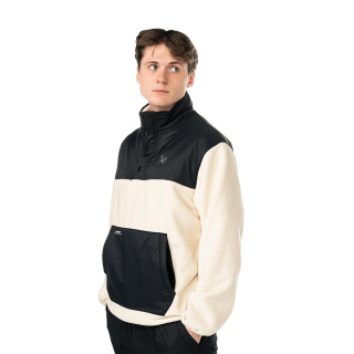 Bauer Polarfleece Pullover - schwarz/cremefarben Senior