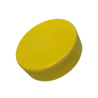 Hockey Puck Yellow