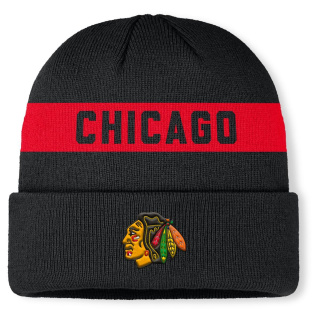 Cuffed Beanie Authentic Pro Chicago Blackhawks