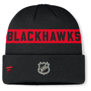 Cuffed Beanie Authentic Pro Chicago Blackhawks