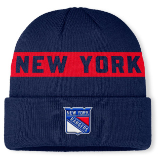 Cuffed Beanie Authentic Pro New York Rangers