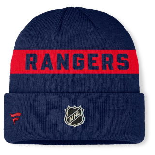 Cuffed Beanie Authentic Pro New York Rangers